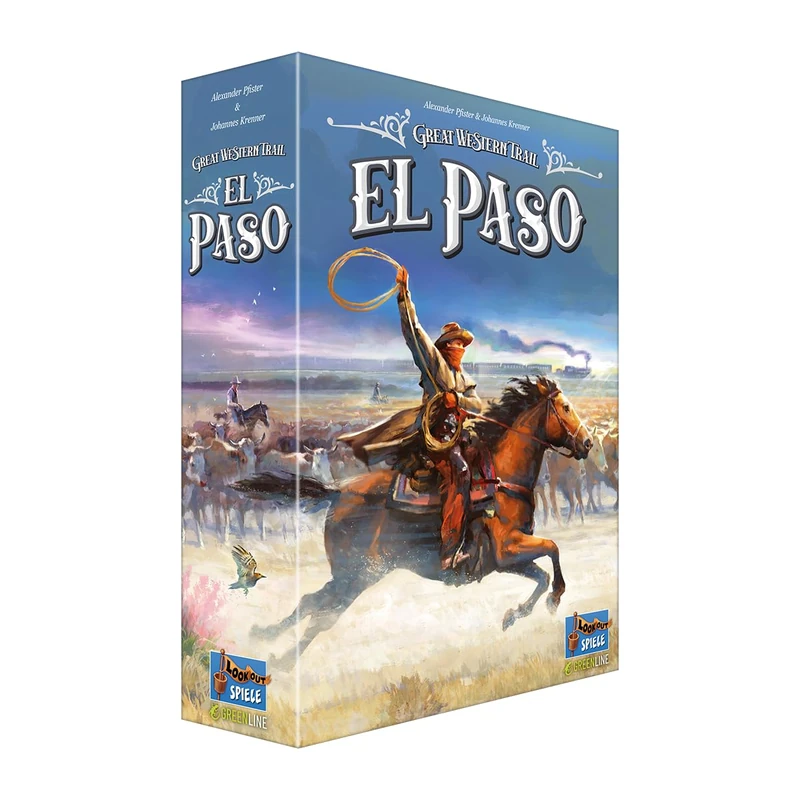 Lookout Great Western Trail: El Paso - Board Game