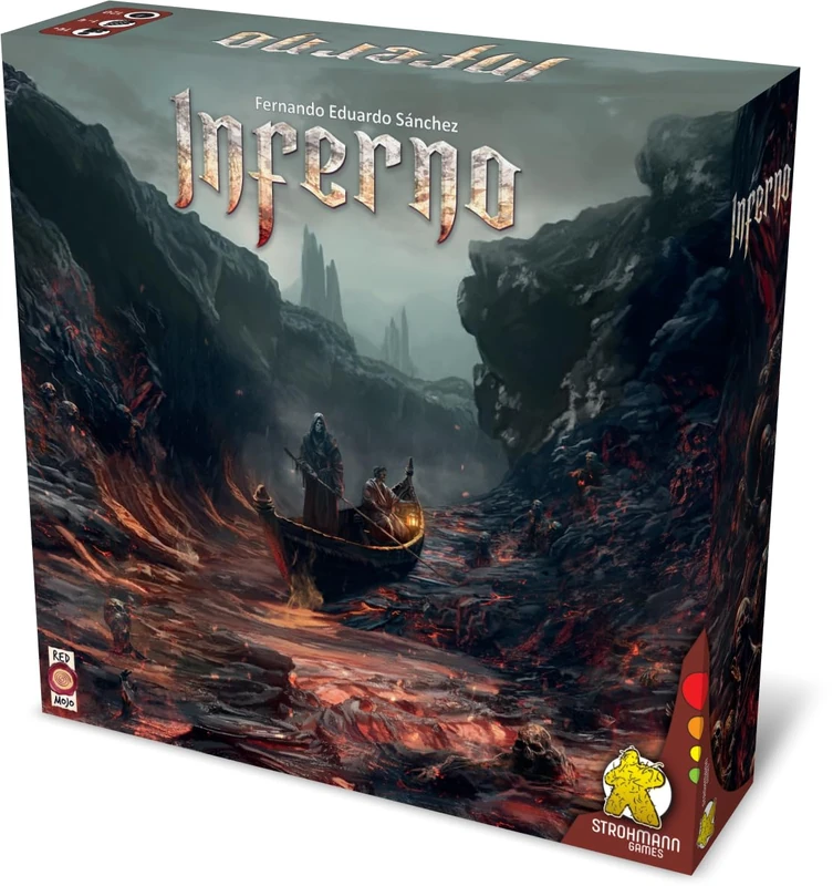 Strohmann Games, Inferno, Expert Game, Board Game, 1-4 Players, from 14+ Years, 120 Minutes, German