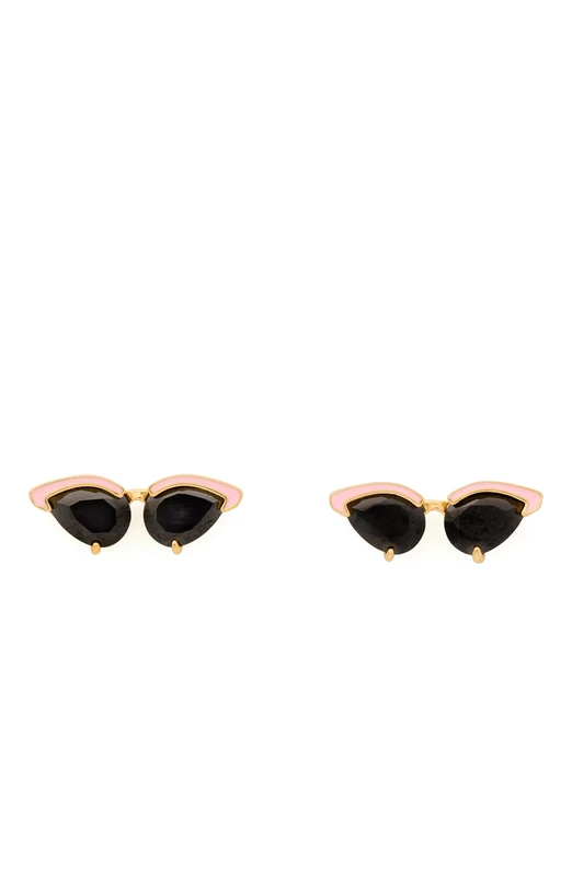 Kate Spade New York OUT OF OFFICE Sunglasses, Stud Earrings, Pink Multi
