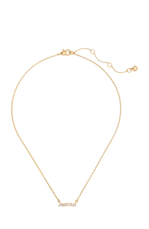 Kate Spade New York Mama Said Pave Pendant