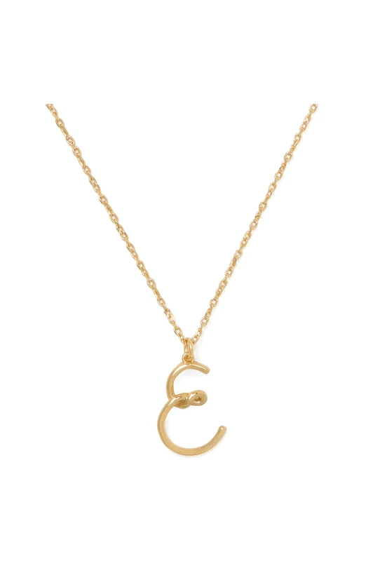 Kate Spade New York ONE IN A MILLION E pendant, Gold