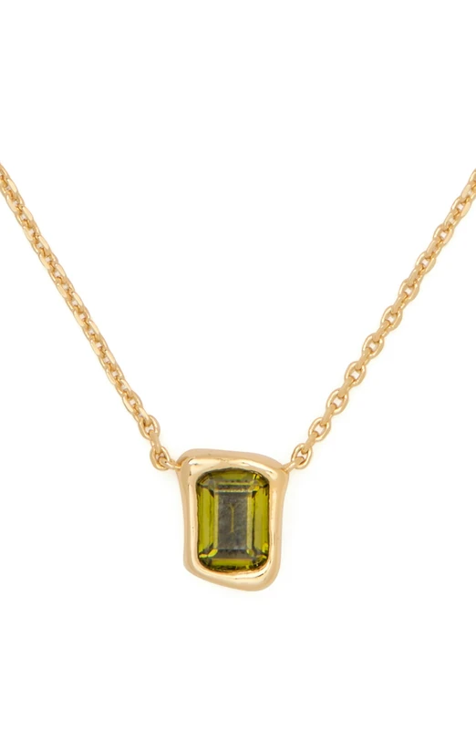 Kate Spade New York MOLTEN GLASS Pendant, Green/Gold