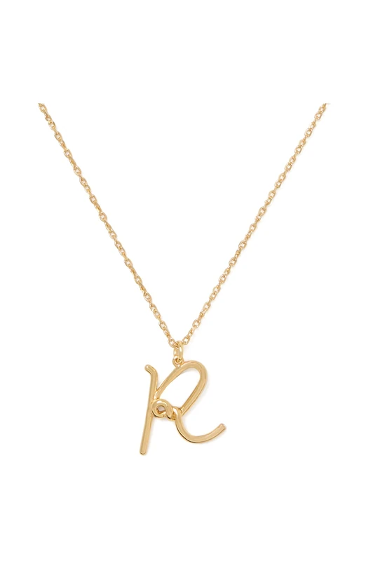 Kate Spade New York ONE IN A MILLION R pendant, Gold