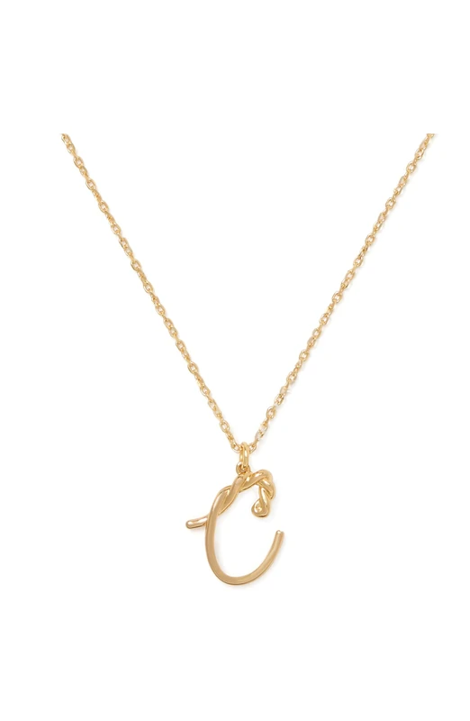Kate Spade New York ONE IN A MILLION C pendant, Gold