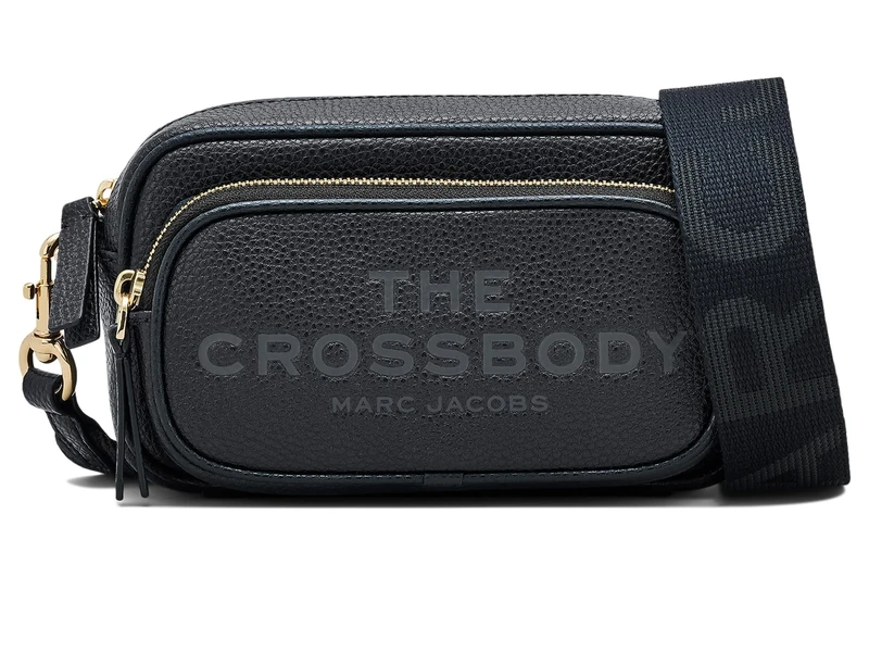 MARC JACOBS Women's The Crossbody Bag, Black, Taglia UNICA