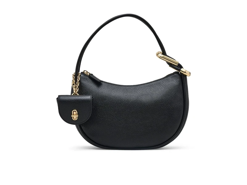 MARC JACOBS Women's The HOBO Dual Bag, Black, 1x1x1