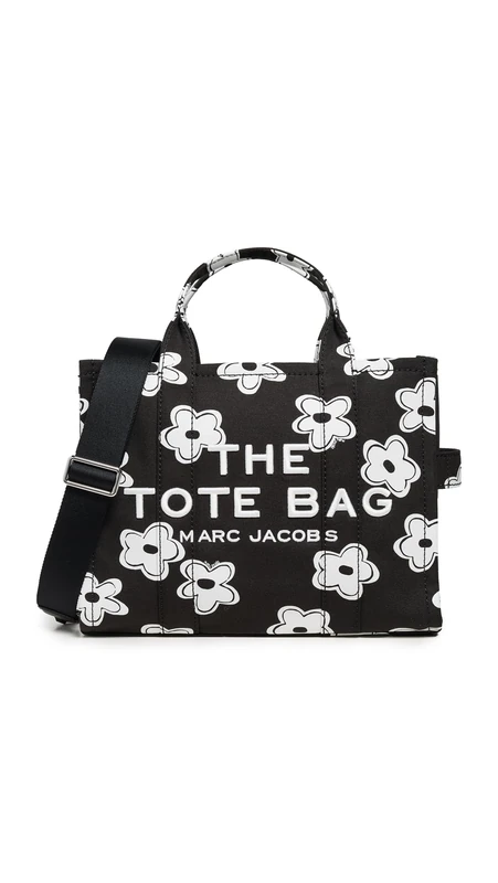 Marc Jacobs Women's The Medium Tote Bag - Black/White