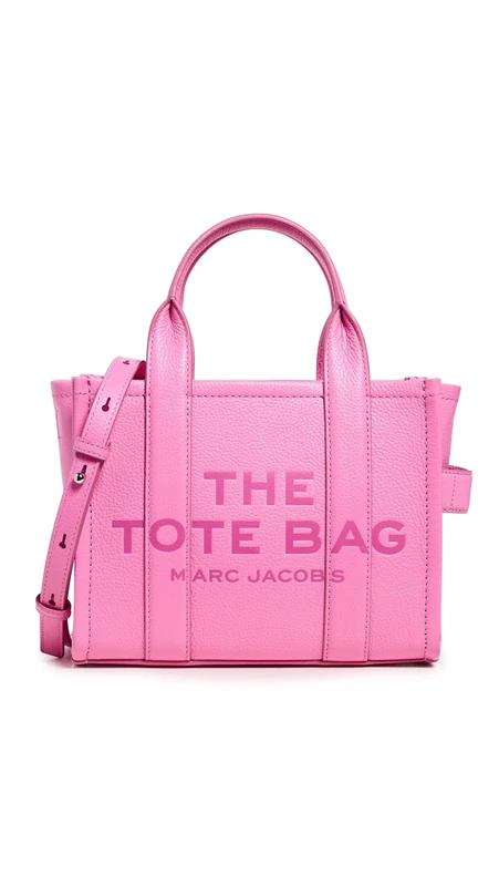 MARC JACOBS H009L01SP21-678 THE SMALL TOTE Bag Women's BOW PINK Size ONE SIZE