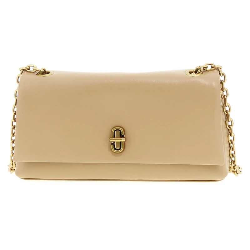 MARC JACOBS Women's The Dual Chain Wallet, Camel, ONE Size