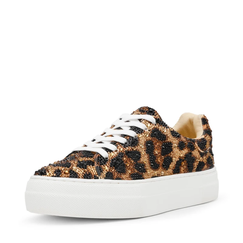 Betsey Johnson Women's Sidny Sneaker, Nu Leopard, 2.5 UK