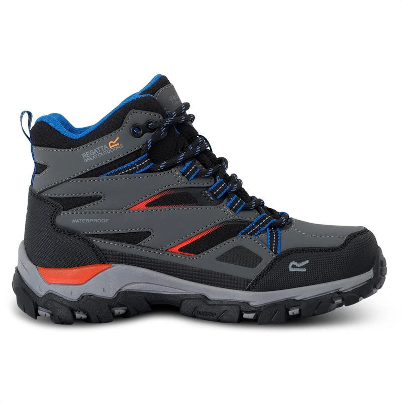Regatta Kids Holcombe Walking Hiking Boots, Waterproof & Breathable - Perfect for Outdoors & Mountaineering