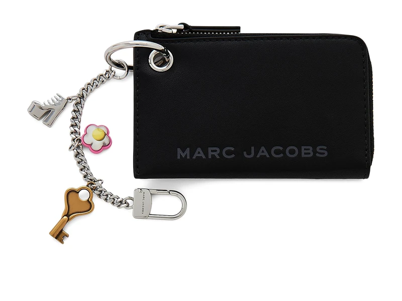 Marc Jacobs Women's The Coin Purse Charm Wallet - Black
