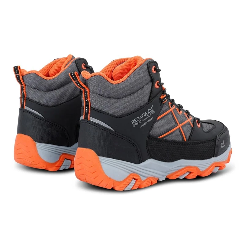 Regatta Kids Samaris Waterproof Walking Hiking Boots with Hardwearing Treads - Perfect for Outdoors
