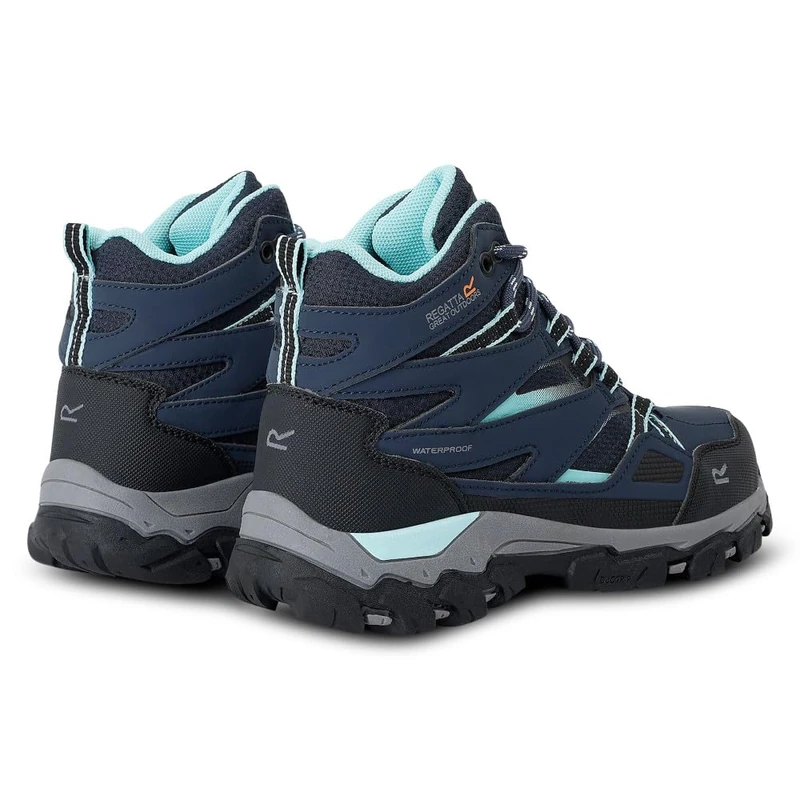 Regatta Kids Holcombe Walking Hiking Boots, Waterproof & Breathable - Perfect for Outdoors & Mountaineering