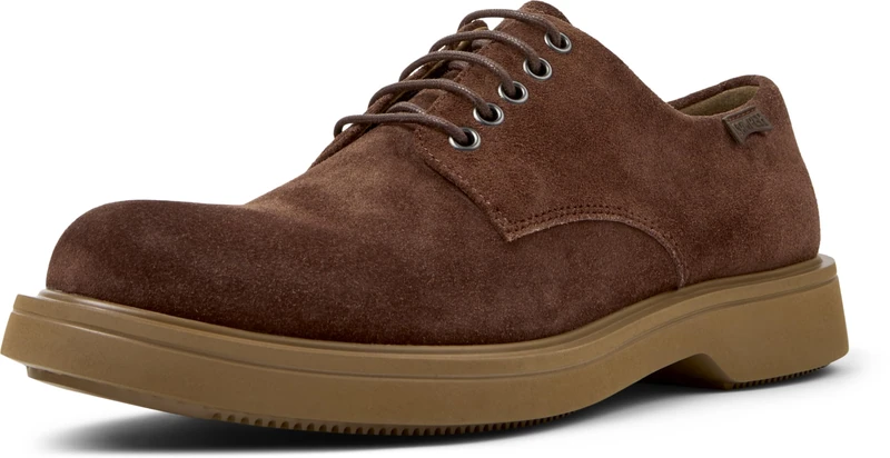 Camper Men's Norman K100998 Blucher, Medium Brown 005, 9 UK