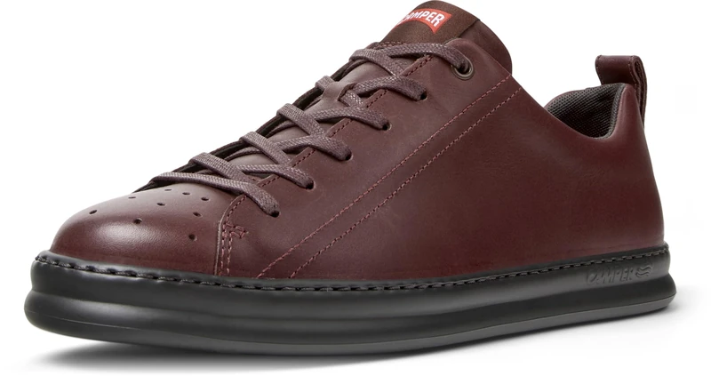 Camper Men Runner Four K100226 Sneaker, Burgundy 156 - Image 1