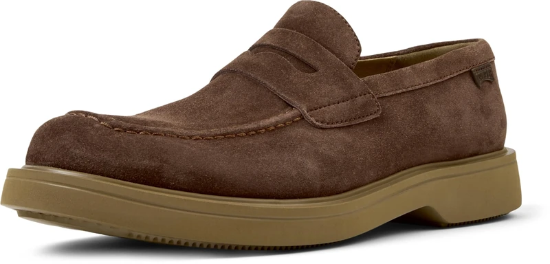 Camper Men's Norman K101001Moccasin, Medium Brown 006, 5.5 UK