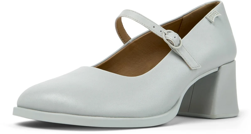 Camper Women's Kora K201799 Mary Jane, Pastel Grey 002, 7 UK