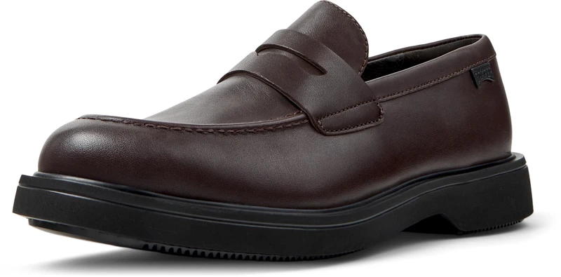 Camper Men's Norman K101001Moccasin, Dark Brown 005, 11 UK