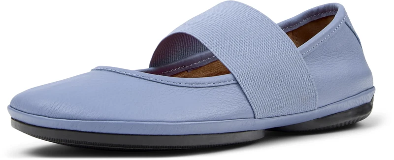 Camper Women's Right Nina Ballet Flats, Pastel Blue 264, 6 UK