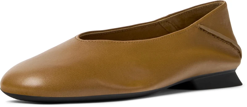 Camper Women's Casi Myra K201253 Ballerina, Medium Brown 041, 40 EU, Medium Brown 041, 8 UK
