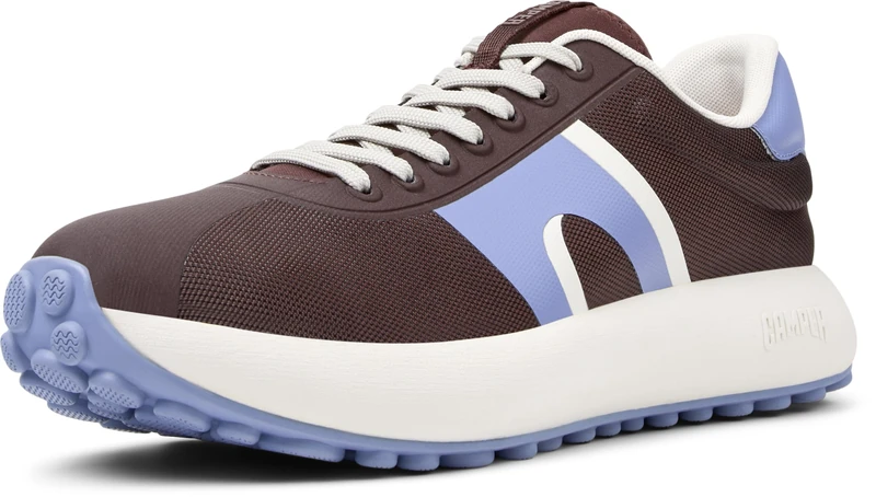 Camper Men's Pelotas Athens K100944 Trainers, Burgundy 020, 12 UK