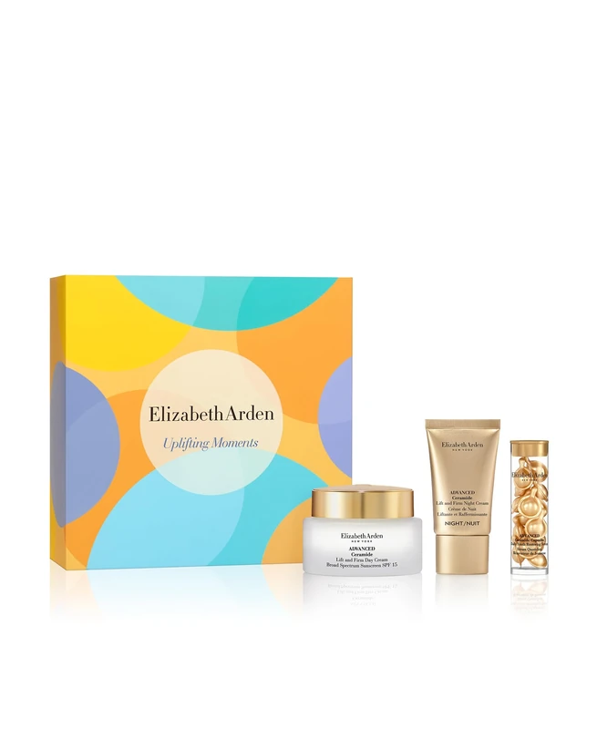 Elizabeth Arden ADVANCED CERAMIDE Lift and Firm Uplifting Moments, 3-Piece Gift Set, anti-aging, firming & lifting skincare, luxury gifting for women