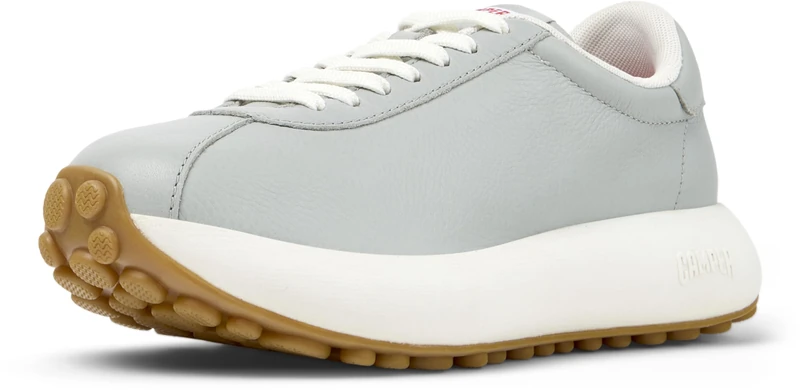 Camper Women's Pelotas Athens K201853 Trainers, Pastel Grey 003, 4 UK