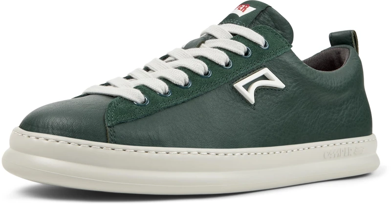 Camper Men's Runner Four K101052 Trainers, Dark Green 001, 8 UK