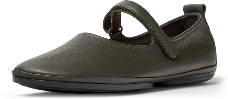 Camper Women's Right Nina K201365 Mary Jane, Dark Green 031, 42 EU, Dark Green 031, 9 UK