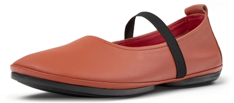 Camper Women's Right Nina K201643Mary Jane, Dark Orange 013, 4 UK