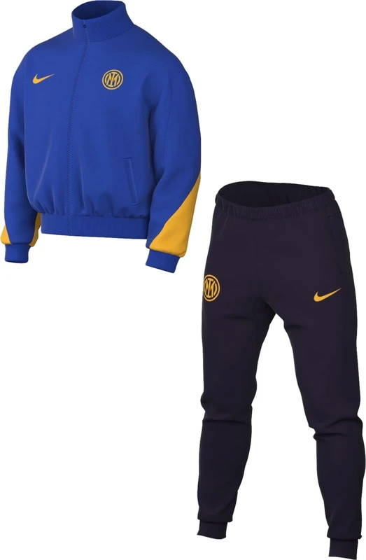 Nike Inter Milan Strike Third Dri-Fit Football Tracksuit Knitted Material (Mens), Lyon Blue/University Gold, FQ2473-438, 2XL