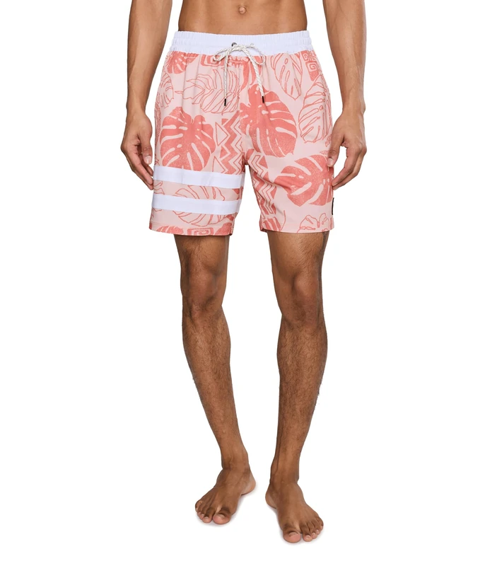 Hurley PHNTM ECO Block Party Volley 17 Candy Pink - Image 1