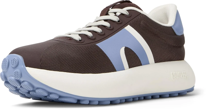 Camper Women's Pelotas Athens K201614 Trainers, Burgundy 021, 3 UK