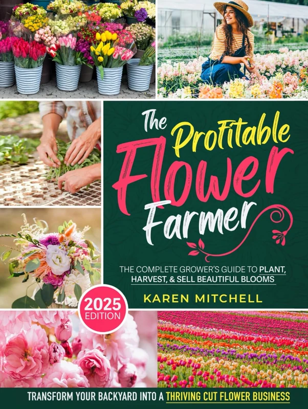 The Profitable Flower Farmer: The Complete Grower’s Guide to Plant, Harvest, & Sell Beautiful Blooms | Transform Your Backyard into a Thriving Cut Flower Business
