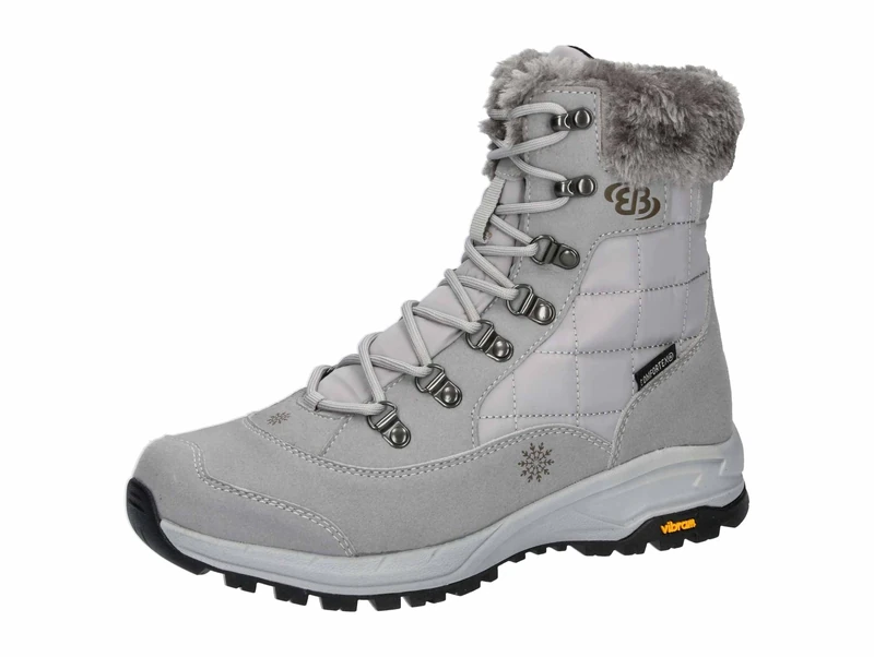 Brütting Women Himalaya Winter Boots, Gray, 8.5 UK
