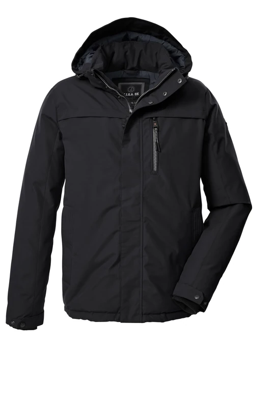 G.I.G.A. DX GW 39 MN JCKT 43583-000 Men's Outdoor Jacket/Functional Jacket with Removable Hood XXL Black
