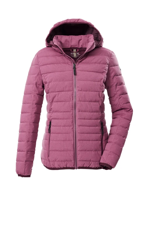 G.I.G.A. DX GW 49 WMN QLTD JCKT Women's Quilted Jacket in Down Look with Hood Light Orchid, 36, 43684-000
