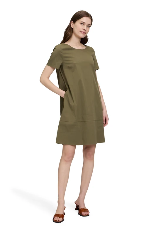 Vera Mont Women's Summer Dress, Perfect Khaki, 16