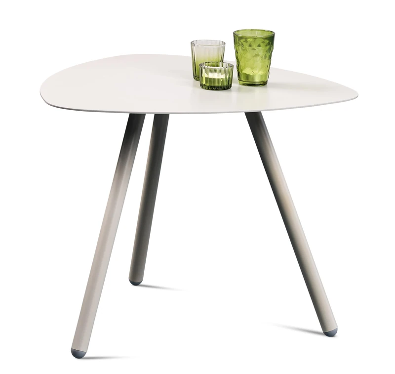 M2 Kollektion Mira Side Table 1 Inch 50 x 40 x 50 cm Grey - Image 1