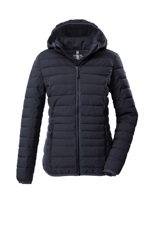 G.I.G.A. DX GW 49 WMN QLTD JCKT Women's Quilted Jacket in Down Look with Hood Dark Navy, 40, 43684-000