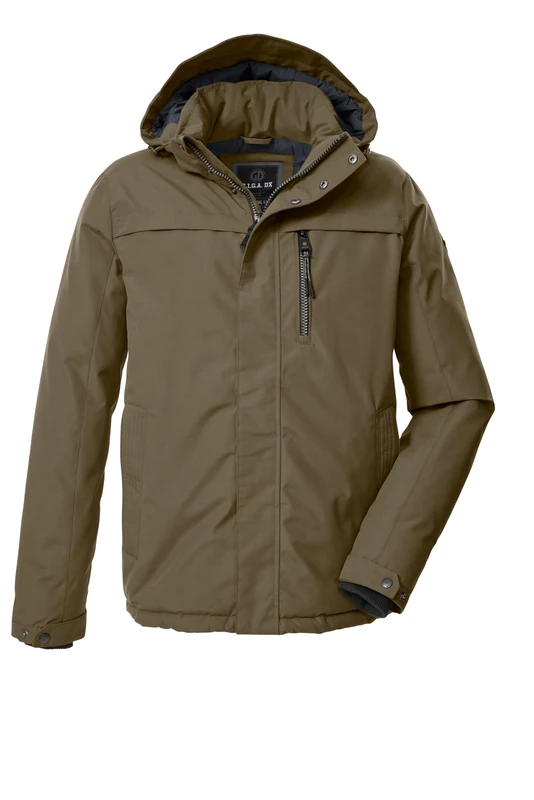 G.I.G.A. DX GW 39 MN JCKT 43583-000 Men's Outdoor Jacket/Functional Jacket with Zip-Off Hood Dark Mud 3XL - Image 1