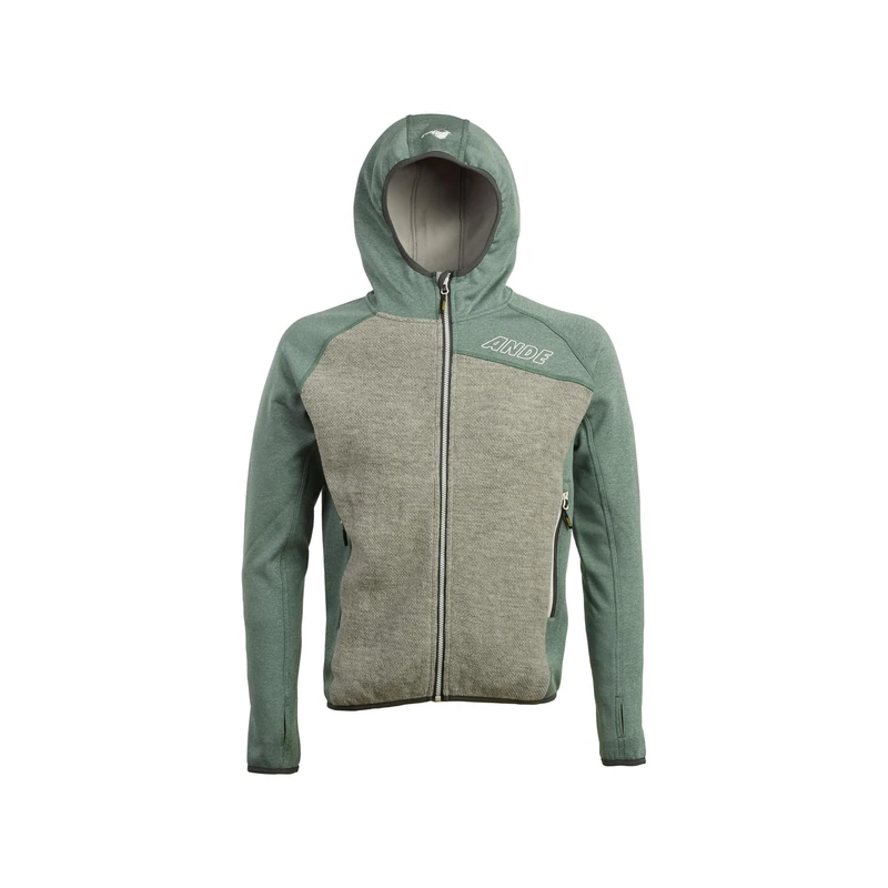 ANDE M31009-4510 Men's Long Shirt Grey/Green