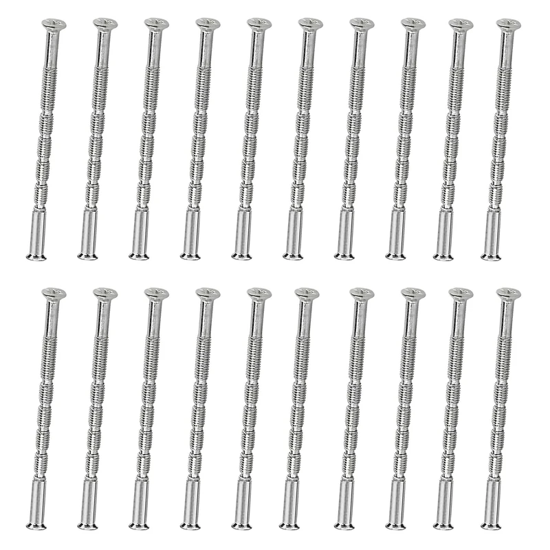 M3 Door Handle Fixing Screws and Sleeves,20 Sets Door Handle Bolt Through Fixings,and Sleeves Through Bolts for Door Handles Door Handle Through Bolts. (M3-20PCS)