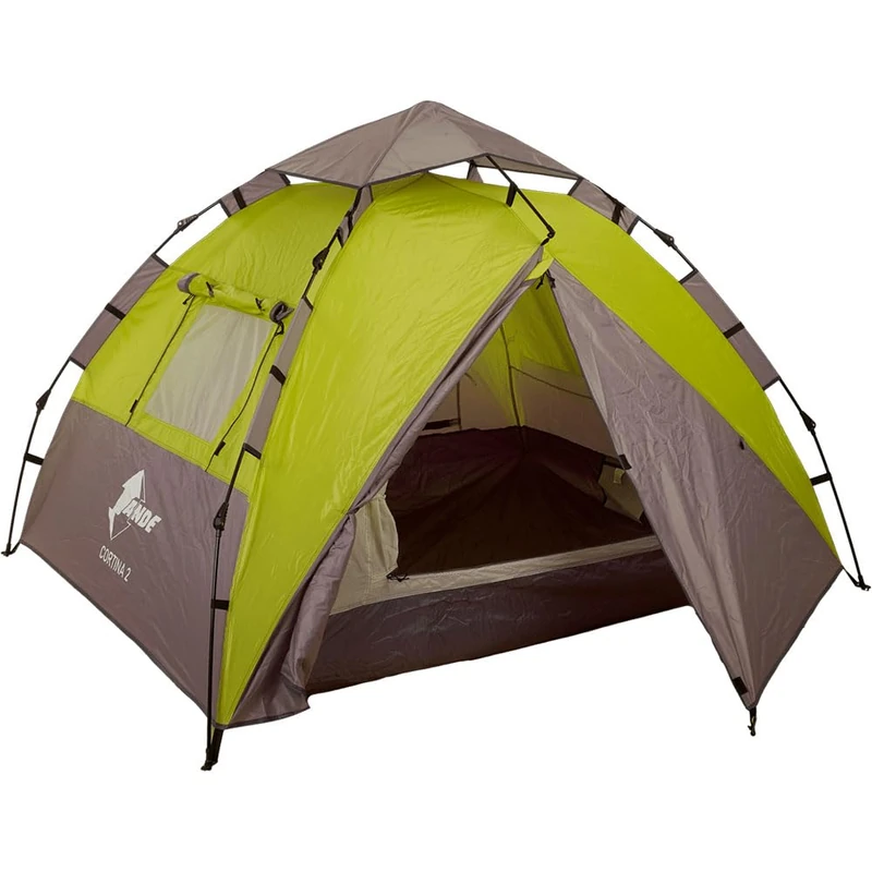 ANDE T00004-0910 Unisex Camping Tent Lime - Image 1