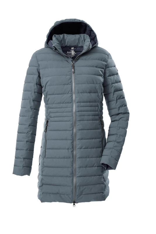 G.I.G.A. DX GW 77 WMN QLTD PRK_Bacarya 43685-000 Women's Quilted Parka/Functional Parka in Down Look with Zip-Off Hood