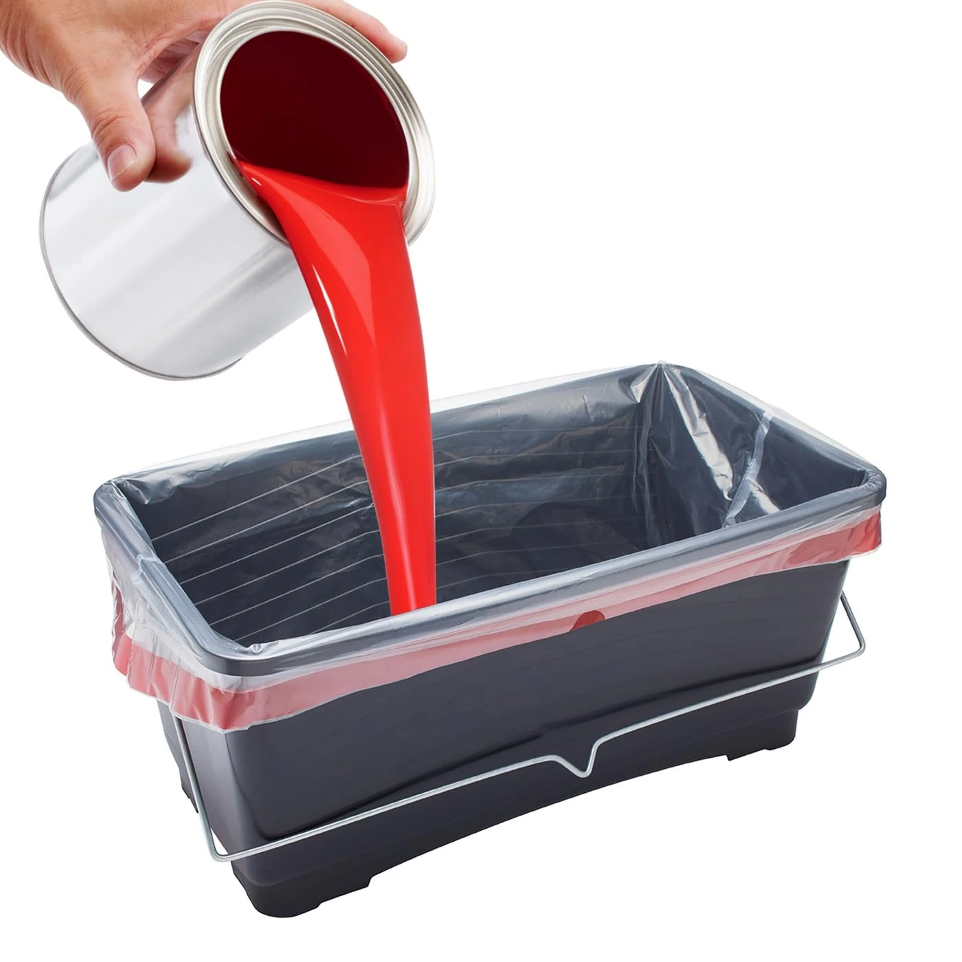 ProDec 10 pcs 25 litre Recycled Plastic Paint Scuttle Liners for Quick, Mess Free, Water Free Paint Colour Changes, No Hassle Easy Clean Up, Avoids Washing Paints Down Sinks, Compatible Scuttles