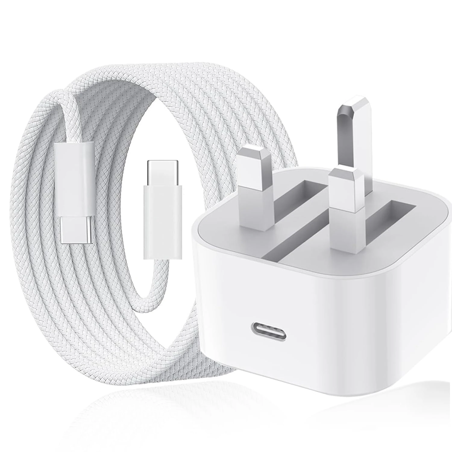 2M iPhone 16E/17 Charger Cord for iPhone 17 16 15 Pro Max, Plus, 17Air Charger Cable, 20W USB C Fast Charger for New AirPods 4, Airpods Pro 2 (2nd/3rd gen) Earbuds, AirPods Max 2 Charging Cable Cord
