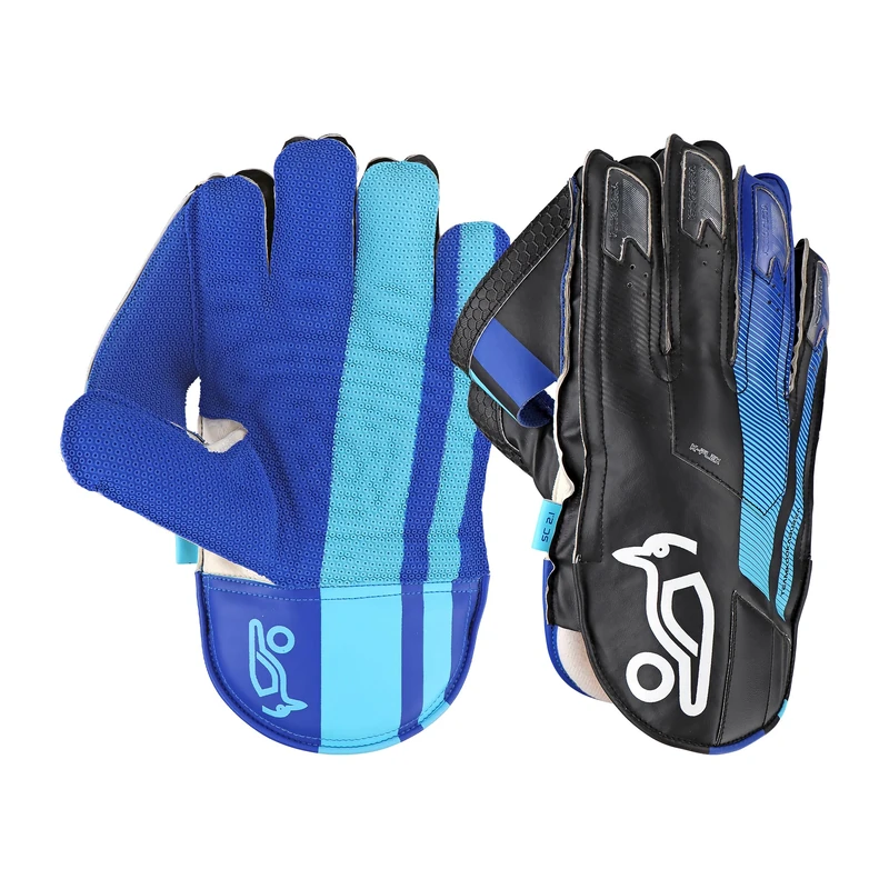 Kookaburra SC 2.1 W/K Glove, Size Youths, Black/Blue