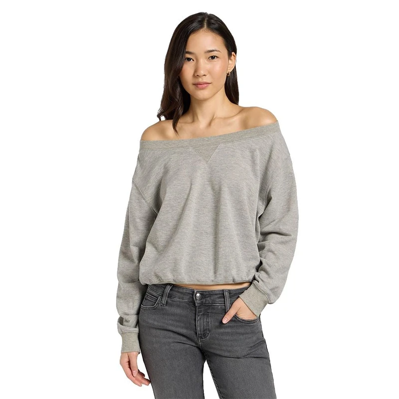 Lee Off Shoulder SWS, grey heather, S - Image 1